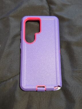 New Samsung Galaxy S26 Ultra Pink And Pruple Heavy Duty Case Never Used